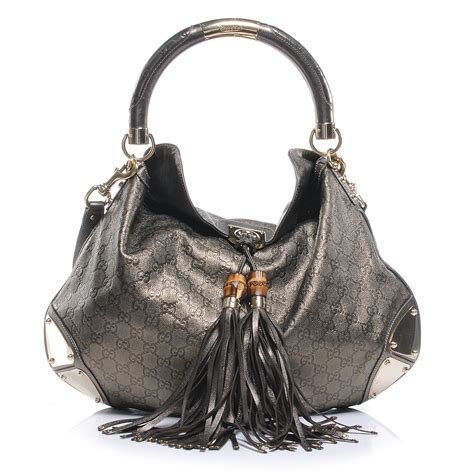 gucci hobo shoulder bag with closure|Gucci indy tassel hobo bag.